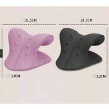 1pc EVA Neck & Shoulder Relaxer, C-Shaped Cervical Pillow, Neck Stretching & Correction, Spinal Massage Pad, Neck & Shoulder Relaxation Stretching Tool, Cervical Traction Pillow - Gift To Relieve Neck & Shoulder Pain - One Size - View 7