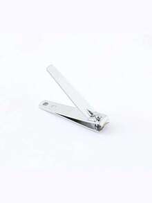 1/3/6pcs Silver Stainless Steel Nail Clippers Straight Edge Nail Trimmer Suitable For Men And Women Nail Care Tool - Silver - View 11