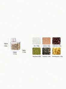 Pet Food Storage Container, Suitable For Storing Cat Food Or Dog Food, Prevents Cat Food/Dog Food From Getting Damp, Prevents Pets From Stealing Food, Suitable For Home Pet Food Classification And Storage Box Kitchen Organization - Multi-capacity - View 12