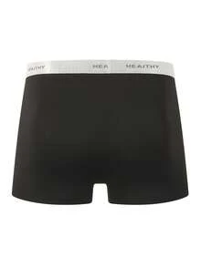 5pcs Teen Boy Mid-Waist Boxer Briefs - Multicolor - View 2