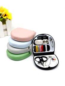 pince 1 Set Kit De Costura Mini Compacto Color Negro - Negro - Ver 5