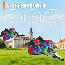 Kids Remote Control Airplanes & Jets - E72 Blue - View 7