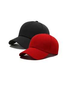 1/2pcs Unisex Baseball Cap, UV Protection Adjustable Sun Hat, Suitable For Date Night, Street Style, Gift, Outdoor Activities, Casual Wear - Multicolor - View 8