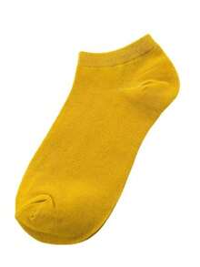 1/3/5/10/15/20/30 Pairs Women's Colorful Short Socks, Solid Color Low-Cut Socks, Casual Sports Socks, Soft Breathable Short Socks, Suitable For Daily Wear - Multicolor - View 4