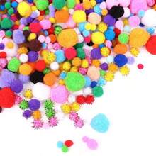 DIY Handmade Craft Kit Pipe Cleaner Pom Poms Googly Eyes Assorted Material Pack Children's Art Creation Tool Set Creative Handmade Gift 2 Packaging Options Available - Multicolor - View 10