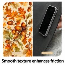 Autumn Hazelnut Pattern Printed Long Runner Rug, Indoor Home Decor, Kitchen Long Runner, Entryway Doormat, Hallway Entrance Decor, Bedroom Bedside Rug, Living Room Rug, Laundry Room Rug, Bathroom Mat, Suitable For Apartment, Dorm And Home Daily Decor - Multicolor - View 8