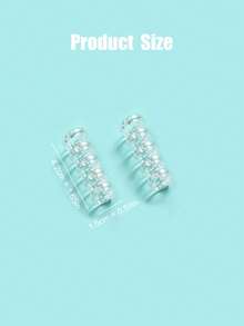 2/4/6PCS Ring Pengikat Kertas Lepas, Ring Klip 5 Lubang, Pengikat Ring Kertas Lepas yang Dapat Dilepas, Ring Pelubang Kertas - beraneka warna - View 2