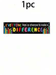 2 Pieces / Inspirational Classroom Banner Posters, Positive Growth Mindset Banner, Ideal Choice For Teachers, Very Suitable For Decorating Classrooms, School Bulletin Boards, Opening Decorations, Corridors And Classrooms - Multicolor - View 5