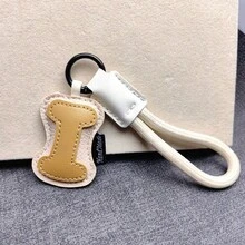 1pc PU Leather 3D 26 Letters A-Z Keychain Pendant, Fashionable Bag Charm For Women, Suitable As Valentine's Day Gift Or Decoration - Multicolor - View 13