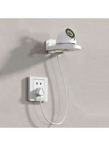 1pc Wall Mount Camera Bracket, Surveillance Tray, Multi-Function Home Wall Shelf - Multicolor - View 3