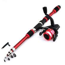 Complete Fishing Rod Set, Includes Telescopic Fishing Rod, Spinning Reel, Bait, Fishing Hooks, Travel Fishing Rod Set (Random Color) - Combination - View 13