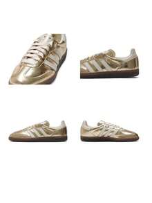 Adidas Women's Sneakers  OG W 2026 Summer New Metallic Retro Casual Sneakers KJ7479 - Gold/Han Jade White/Resin Yellow - View 11