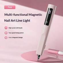New Portable Mini Magnetic Handheld Nail Lamp Set, Professional Nail Salon Fast Drying, New Nail Straight Lamp UV Curing Light Fast Drying 2-Gear Timer Nail Baking Lamp Home Portable Handheld Nail Lamp - Multicolor - View 20
