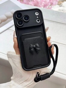 1件裝卡夾手機殼 DIY 愛心 2026年最新熱銷貓咪手機殼 [國際版非本地 Android 手機殼] 適用 Galaxy S26、S25、S24、S24Plus/S24+、S24Ultra、S24FE、S20、S21、S22、S23 矽膠手機殼 - 黑色 - 查看 2