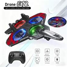 Kids Remote Control Airplanes & Jets - E72 Blue - View 6