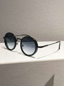 1 Pc Oversized Round Fashion Glasses For Women 2026 New In Full Rim Casual Decorative Glasses Stylish Design Ladies' Fashion Accessories - 3800 - View 16