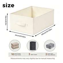 1pc Shirt Storage Organizer Travel Slouchy Person T-Shirt Folding Clothes Storage Box Pants Organizer - Beige - View 11