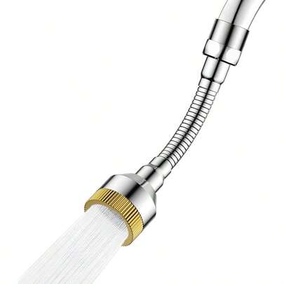 Grifo Fregadero Aireador/Extensión/Rociador/boquilla, Accesorio de Reemplazo de Grifo para Baño y Cocina, Aireador Giratório Antideslizante con Adaptador Roscado de 1.40/1.63 m (Largo color