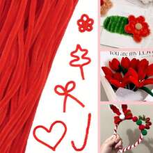 DIY Handmade Craft Kit Pipe Cleaner Pom Poms Googly Eyes Assorted Material Pack Children's Art Creation Tool Set Creative Handmade Gift 2 Packaging Options Available - Multicolor - View 7