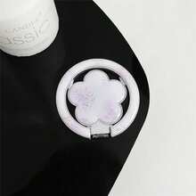 1 Buah Dudukan Ponsel Magnetik MagSafe Motif Bunga Tulip Pita Segar, Dapat Dilipat, Penyangga Adsorpsi, Casing Ponsel Magnetik Universal - MultiWarna - View 10