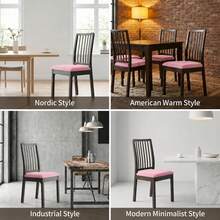 Soft Stretch Velvet Dining Chair Seat Slipcover, Removable Washable Dust-Proof Chair Cushion Protector, Universal Seat Pad Cover For Kitchen, Dining Room, Home Household - Multicolor - View 5