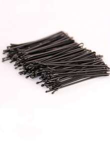 Jepit Rambut Mini Hitam, Cocok untuk Sanggul, Jepit Rambut Berkualitas Tinggi, Cocok untuk Anak Perempuan dan Wanita, Cocok untuk Semua Jenis Rambut, Dapat Mengeriting Rambut, Pengeritingan Tanpa Panas, Alat Pengeriting Rambut - Hitam - View 2