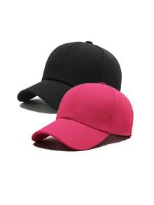 1/2pcs Unisex Baseball Cap, UV Protection Adjustable Sun Hat, Suitable For Date Night, Street Style, Gift, Outdoor Activities, Casual Wear - Multicolor - View 19