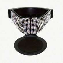 1pc Car Cup Holder, Rhinestone Crystal Car Air Vent Cup Holder, Beverage Cup Holder, Air Vent Ashtray Holder, Storage Rack - Rhinestone Cup Holder - View 11