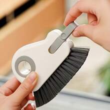 1 PC 2-In-1 Window Track Cleaning Tool, Detachable Handheld Gap Brush, Multi-Functional Window Track / Blinds / Corner Cleaning Brush, Household Kitchen Cleaning Tool. - Multicolor - View 5