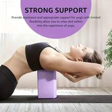 Matras Yoga EVA Kepadatan Tinggi - Busa Tahan Lama Anti Selip, Cocok untuk Pilates, Meditasi, dan Latihan Kebugaran - - MultiWarna - View 2