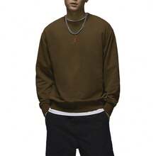 Nike Genuine JORDAN Men's Crew Neck Patchwork Soft Sports Sweatshirt HV1750-366 - HV1750-366 - View 13