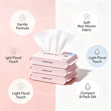 EDI Pure Water Cleaning Wipes, Student Portable Non-Woven Fabric Small Pack Wipes - Multicolor - View 3