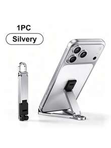 Portable Phone Stand, Foldable Keychain Phone Holder With Snap Hook, Mini Travel Cell Phone Stand For Smartphones Under 8 Inches - Multicolor - View 14