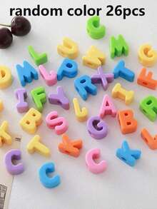 Large Hole Acrylic Letter Beads (Random Color), Suitable For DIY Letters, Phone Chains, Keychains, Smooth Large Hole, Easy To String For Handmade Crafts, Holiday Gifts, Birthday Gifts, Graduation Gifts - 1 Set - View 13