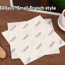 300pcs Greaseproof Paper, Sandwich, Fries, Burger Greaseproof Paper, Kitchen, Party, Picnic Greaseproof Tray Liner Paper 50/100/300pcs - View 11