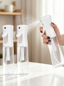 1pc 200ML/300ML Reusable Multi Functional Spray Bottle,Ultra-Fine Mist,Hair Styling Tool,Kitchen Essentials,Kitchen Baking Supplies,Suitable For Back To School,Hair, Home Cleaning,Plants,Beauty Salon,Bathroom,Bedroom,Kitchen,Salon,Travel - Multicolor - View 3