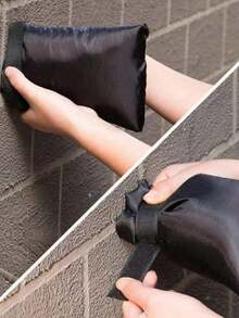 1pc Outdoor Anti-Freeze Faucet Cover, Waterproof & Insulated Material, Reusable, Effective Anti-Freeze & Anti-Backflow, Dedicated For Outdoor Water Pipe Winter Protection; Fits Yard Outdoor Faucets, Essential For Autumn/Winter Cold Weather, Winter Yard Maintenance Must-Have, Christmas & Winter Home Outdoor Practical Accessory - Black - View 8