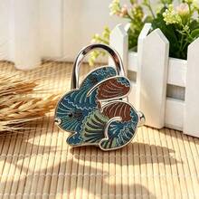 Rabbit Ear Zinc Alloy Foldable Handbag Hook Portable Storage Bag Hanger Organizer Hardware Craft Gift Accessory For Women Girls Purse Holder Stand - Multicolor - View 13