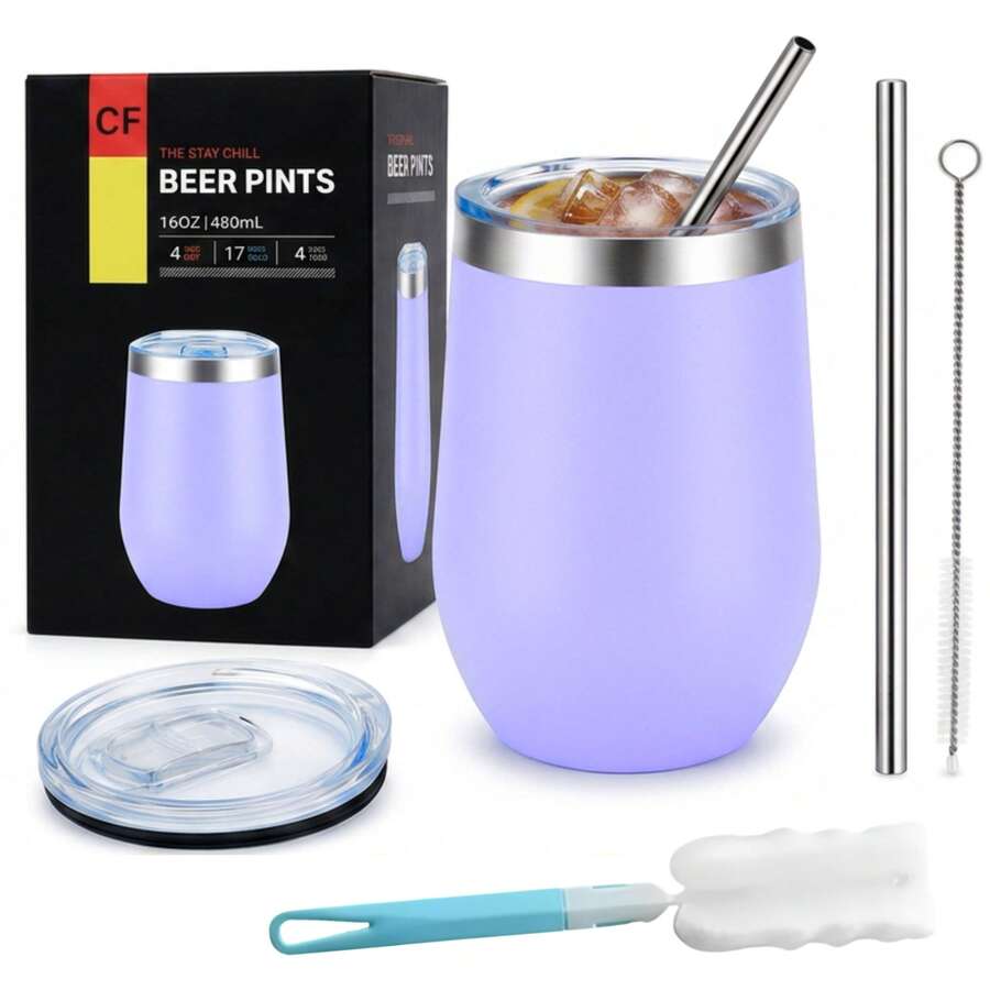 Vacuum Flasks & Thermoses - Lilac Purple - View 1