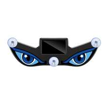 Solar Powered Demon Eye LED Car Window Light, 2026 New Dynamic LED Car Eyes With Vibration And Light Sensor, Magic Eye Windshield Atmosphere Light, USB-C Rechargeable, 5 Modes, Suction Cup Installation, 300mAh Battery - Solar+USB - View 9