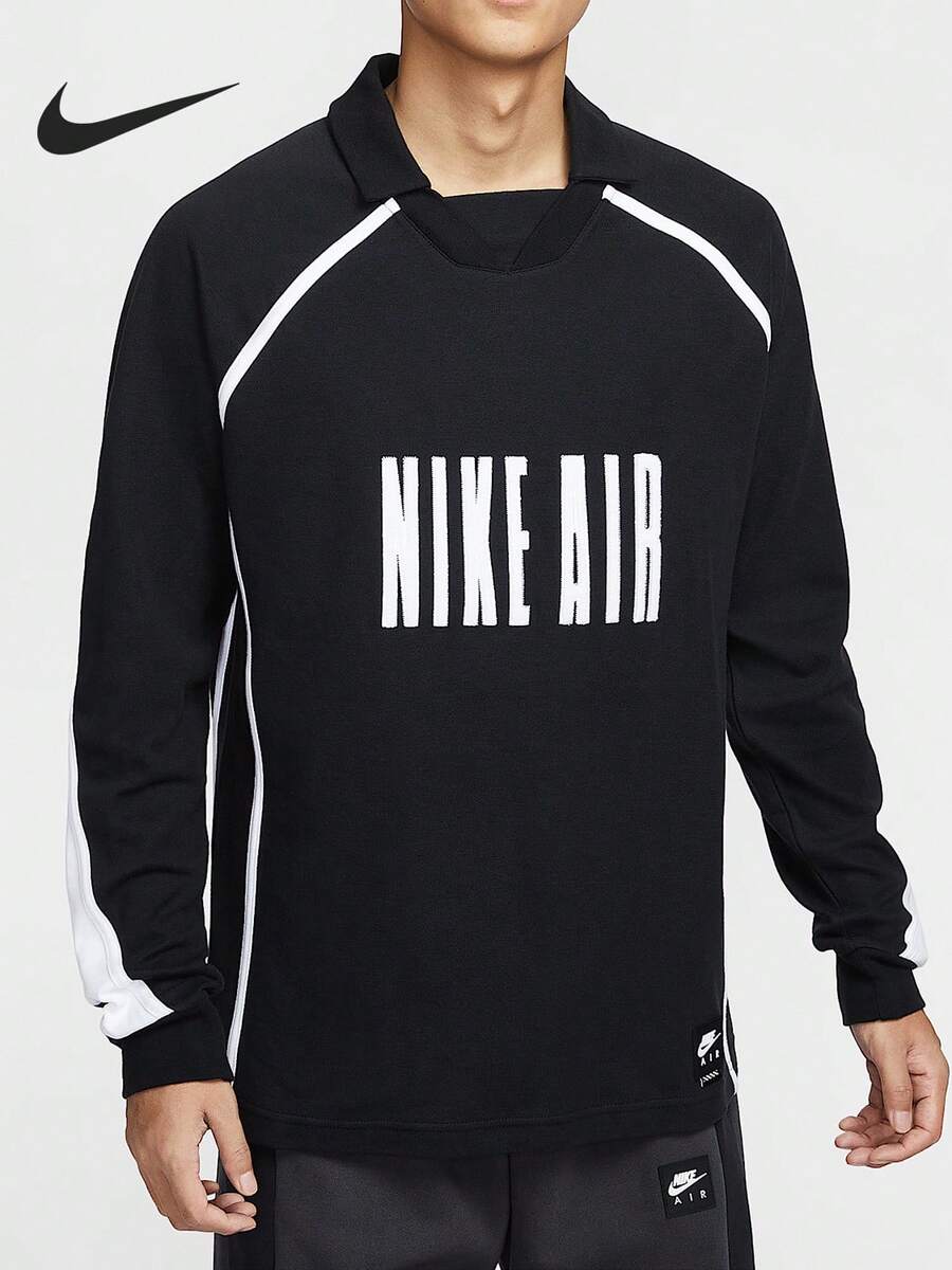 Nike/Authentic 2025 Autumn Men's Sports Football Long Sleeve Top HV1321-010 - HV1321-010 - View 1