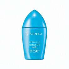 資生堂 Senka Perfect UV 防曬乳 40ml | 全方位保濕防曬盾，適合戶外活動！防水防汗，保護肌膚免受有害紫外線與細微顆粒污染物侵害，同時提供即時補水與抗污染功效。含 70% 天然日本護膚成分，強化肌膚屏障，預防老化與黑斑，使肌膚光滑且不致痘。 - milk - 40ml - 查看 1