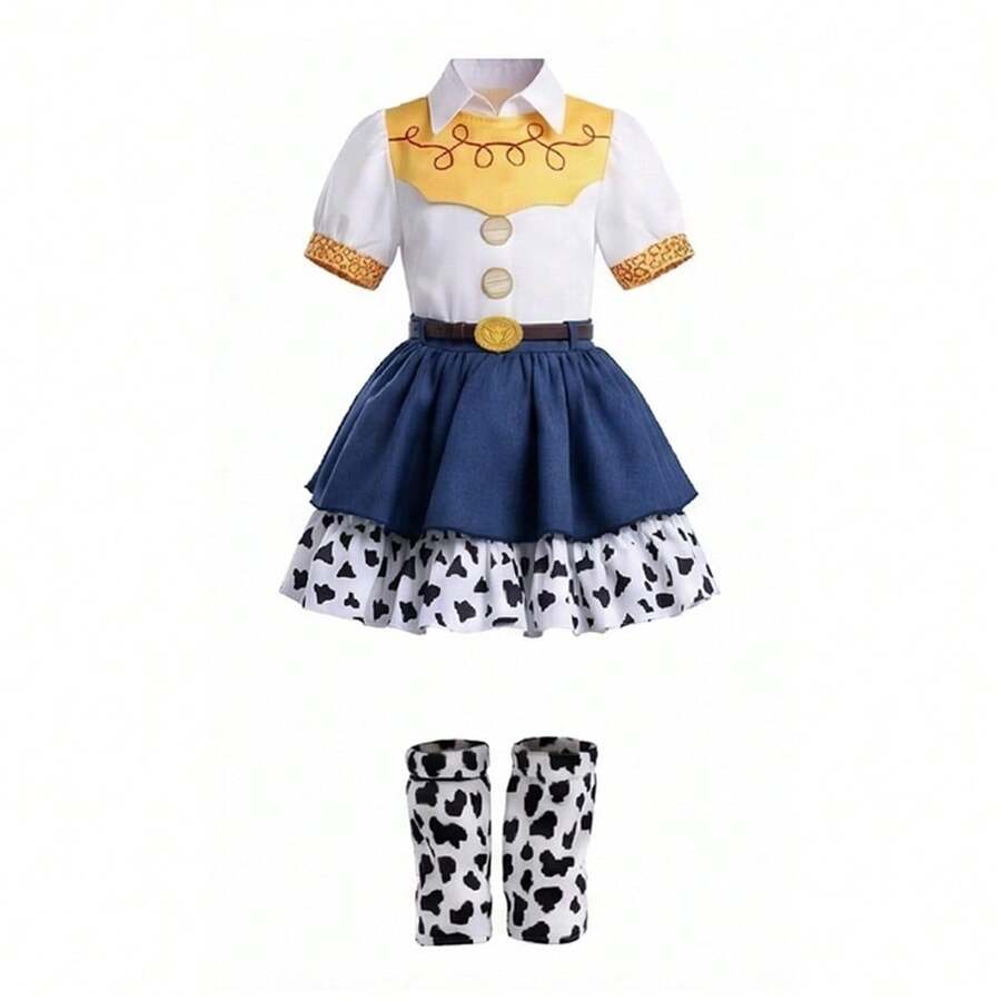 Party Costumes & Sets - Tracy Complete Outfit (skirt + Leg Warmers + Belt) - View 1