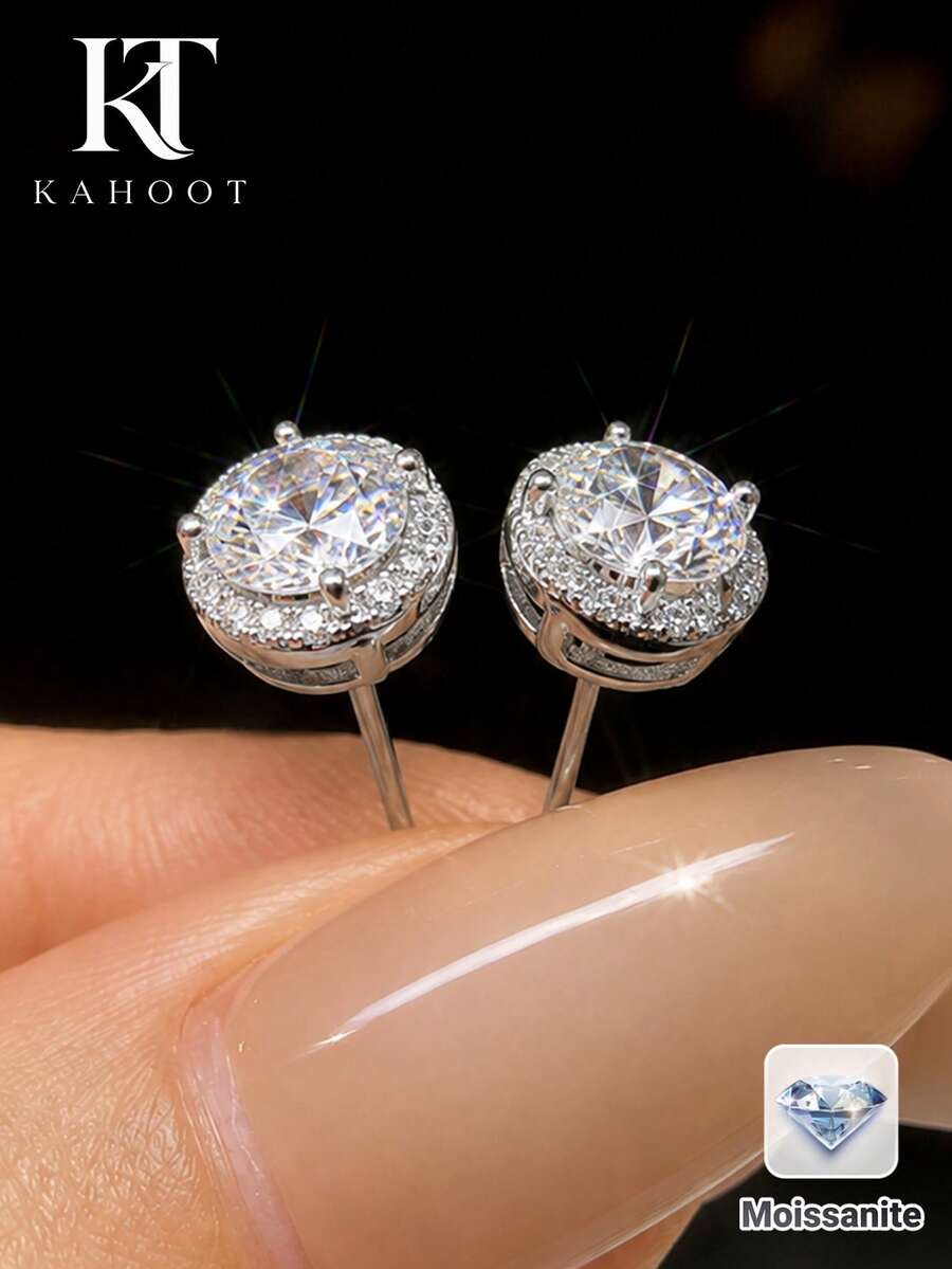 KAHOOT Women's Fashion Elegant Exquisite Rhinestone Earrings