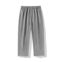 Pantalon de survêtement ample pour hommes, pantalon de jogging coupe décontractée avec bande latérale contrastée, pantalon de survêtement streetwear décontracté pour un port quotidien - Gris - Voir 3