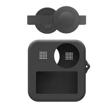 PULUZ For Max Dual Lens Cover Protective Case + Body Silicone Protective Case (Black) - View 5