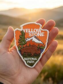 1pc/2pcs/3pcs/4pcs National Park Travel Patch Embroidered Iron On Patch - Multicolor - View 9