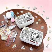 SNOOPY 1 قطعة حقيبة تخزين جديدة بسعة كبيرة 2026، صندوق تخزين عرض مجموعة الطلاب، هدية هالوين، الخيار الأفضل لهدايا القرطاسية - متعدد الألوان - مشاهدة 4
