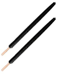 LMMAKE 1PC/2PCS Flexible Dryer Vent Lint Cleaning Brush, 29.9 Inch Bendable Tool Equipped With 25.6 Inches Dense Nylon Bristles, Ideal For Dryer Vents, Air Duct & Narrow Gap Dust Cleaning - 黑色 - 查看 11