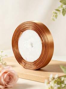 10 Rolls/1 Roll 25 Yards/Rolls 1cm Width Satin Ribbon Braided Thin Tape Gift Wrapping Cake …Packaging Material Bowknot Ribbon Valentine - 25-yard 1cm Ribbon - View 37